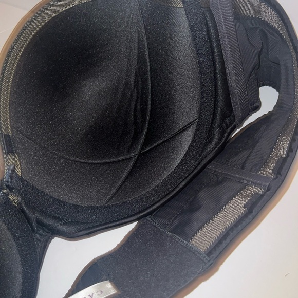 Lane Bryant Cacique Lightly Lined Strapless Multi-Way Underwire Black Bra 44B - Picture 4 of 6